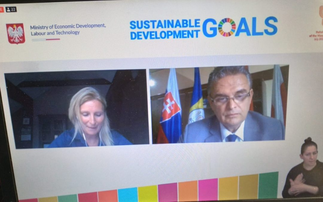 UNPR a reprezentat mediul de afaceri din România la Forumul Agendei 2030 V4+