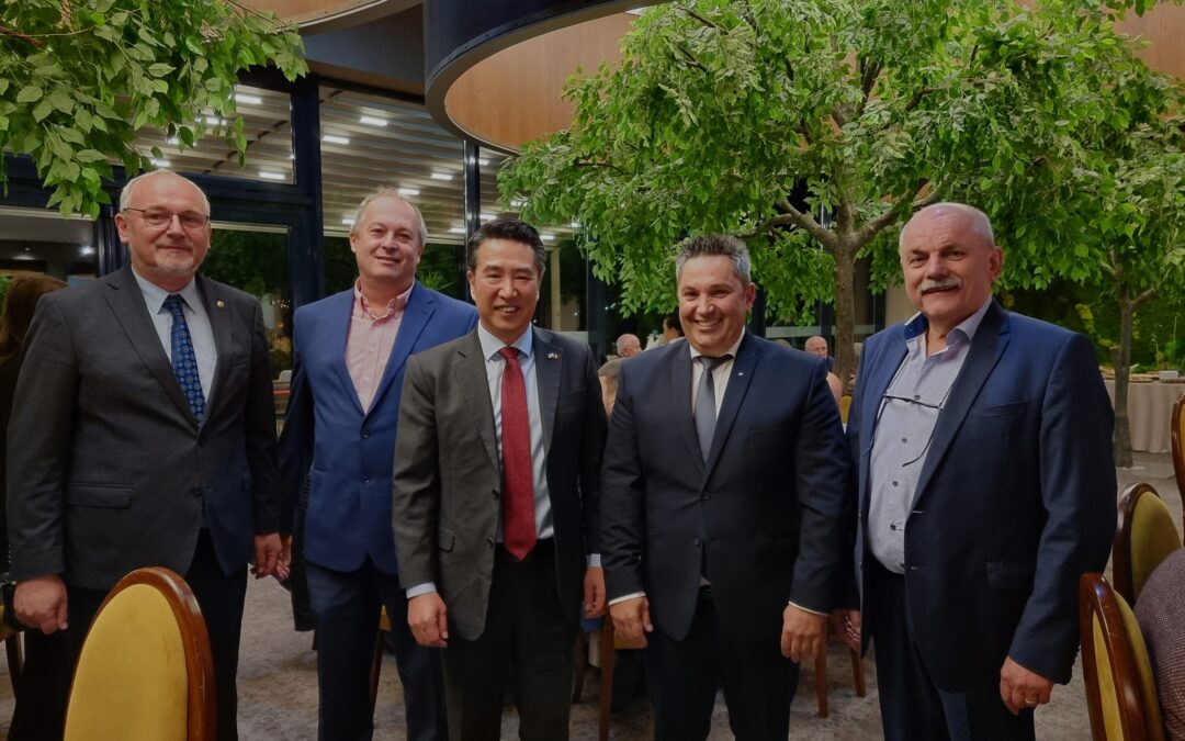 Vicepreședintele UNPR, Alin Buză, a participat la întâlnirea cu ambasadorul Republicii Coreea de Sud