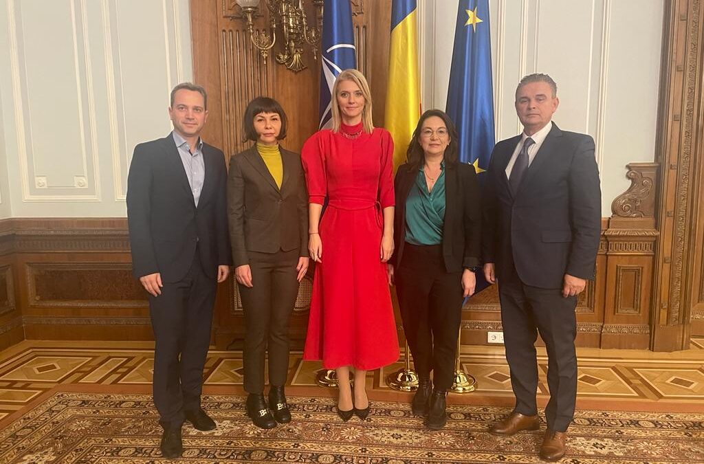 Întâlnire cu președintele Senatului României
