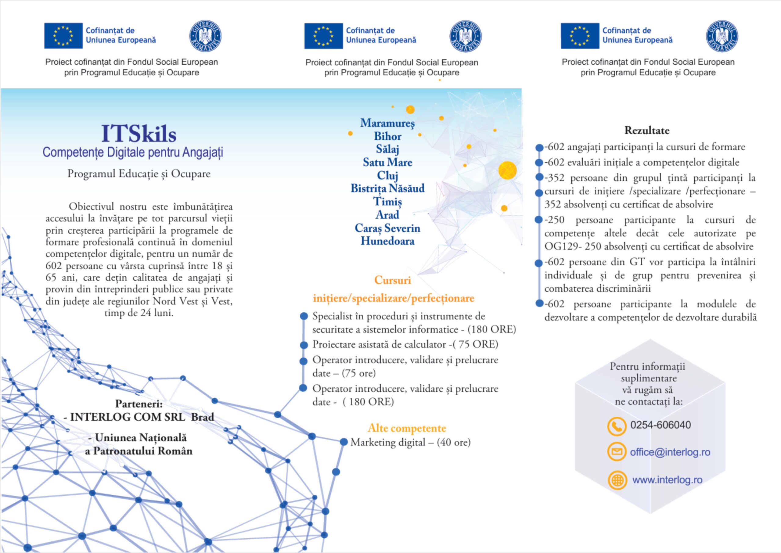 ITSkils Competențe Digitale pentru Angajați - CURSURI GRATUIRE !!